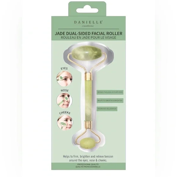 Danielle Jade Dual-Sided Facial Roller - Green - Picture 1 of 3